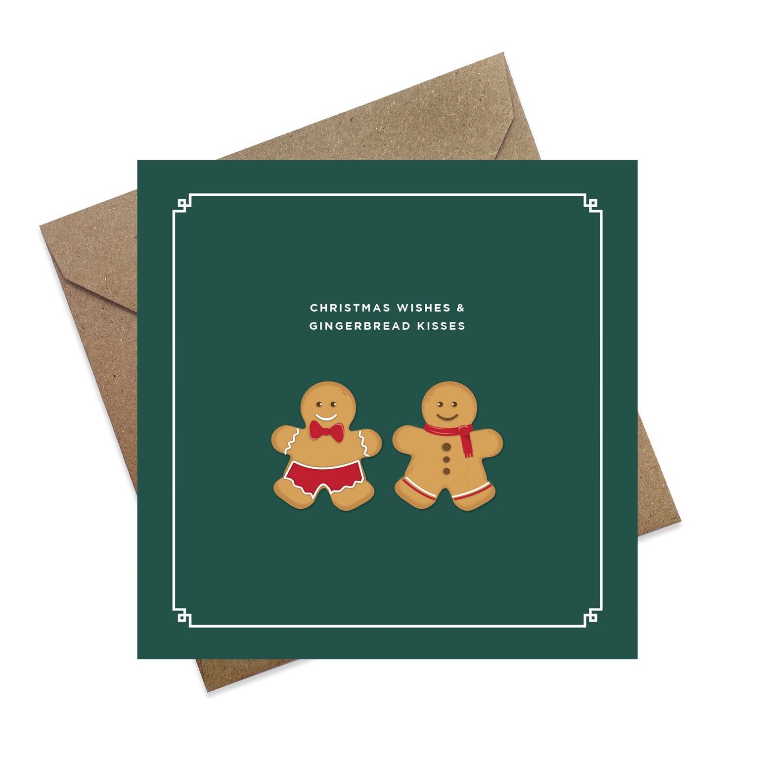Christmas wishes and gingerbread kisses - gingerbread men